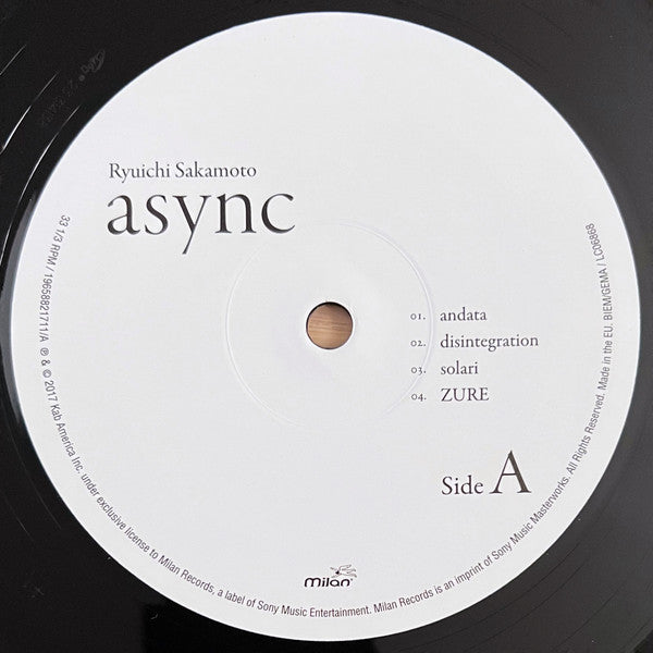 Ryuichi Sakamoto - Async - 2023
