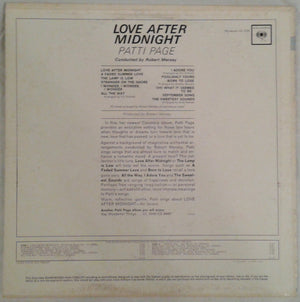 Patti Page - Love After Midnight