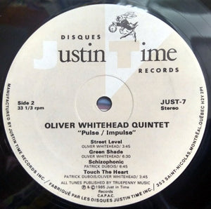 The Oliver Whitehead Quintet - Pulse/Impulse