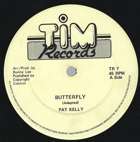 Pat Kelly / John Holt - Butterfly / A Man Needs A Woman - 1984
