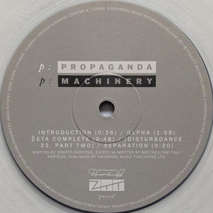 Propaganda - P:Machinery (The αlpha/βeta Definition)