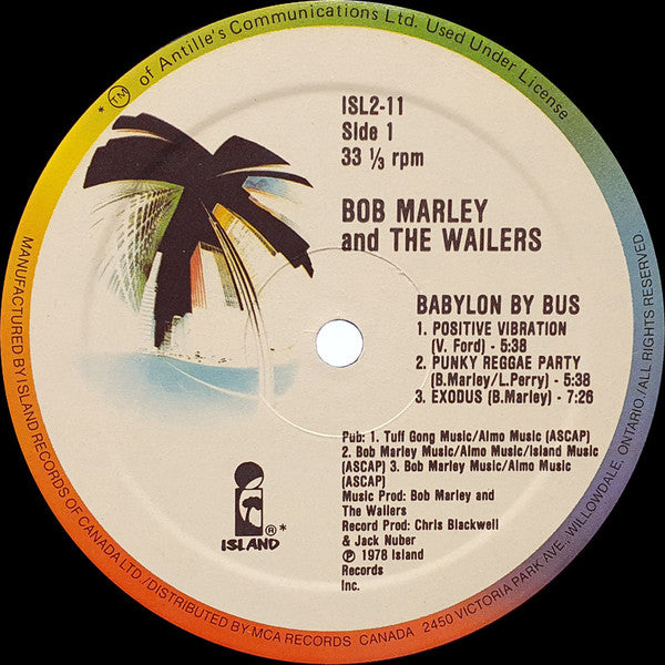 Bob Marley & The Wailers - Babylon By Bus