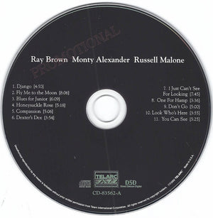 Ray Brown, Monty Alexander, Russell Malone - Ray Brown Monty Alexander Russell Malone (CD) - 2002