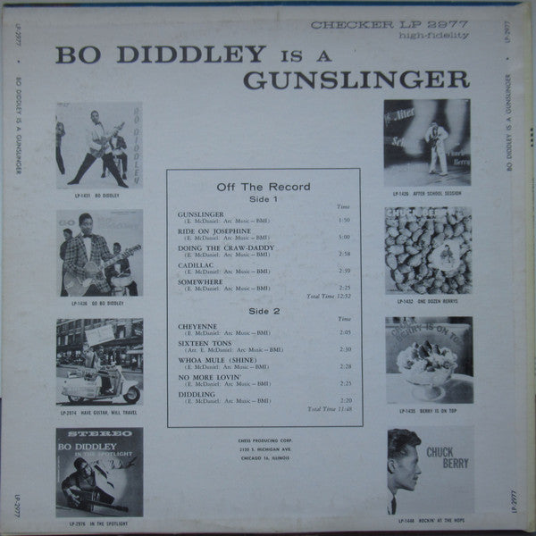Bo Diddley - Bo Diddley Is A Gunslinger -