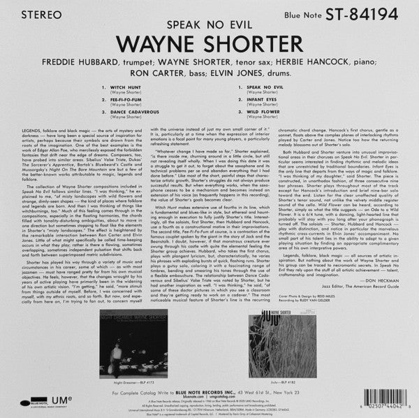 Wayne Shorter - Speak No Evil - 2021