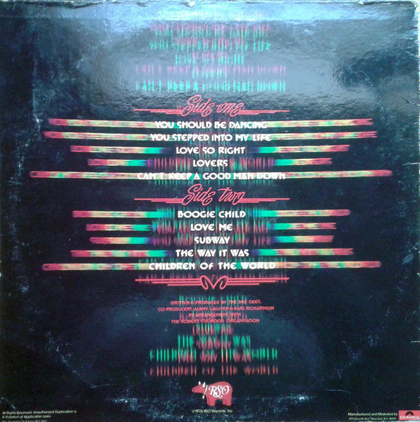 Bee Gees - Children Of The World - 1976