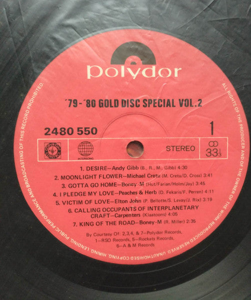Various - 79-80 Gold Disc Special Vol 2