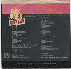 Rick James - Can't Stop