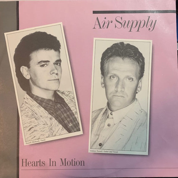 Air Supply - Hearts In Motion Vinyl Record