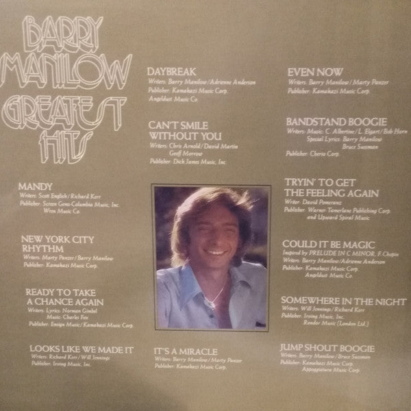 Barry Manilow - Greatest Hits - 1978