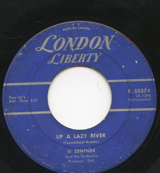 Si Zentner And His Orchestra - Up A Lazy River / Shufflin' Blues - 1961