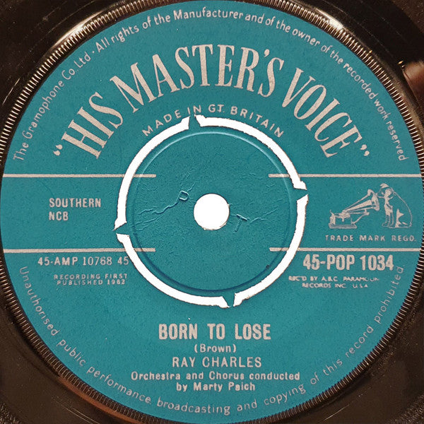 Ray Charles - I Can't Stop Loving You - 1962