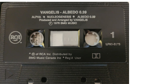 Vangelis - Albedo 0.39 - 1976