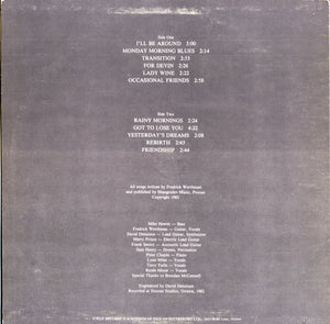 Fredrick Werthman - Occasional Friends