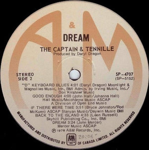 Captain And Tennille - Dream