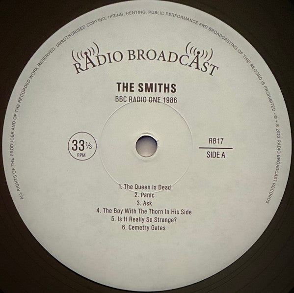Smiths, The - BBC Radio One 1986 - 2023