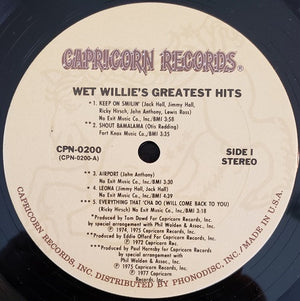 Wet Willie - Wet Willie Greatest Hits