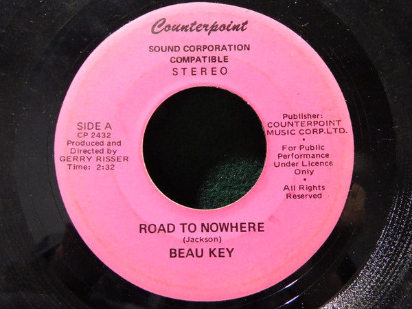 Beau Key - Road to Nowhere - 1971