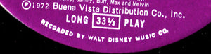 Country Bears, The - Original Soundtrack From Walt Disney World's Country Bear Jamboree - 1971