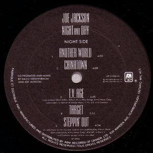 Joe Jackson - Night And Day - 1982