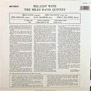 The Miles Davis Quintet - Relaxin' With The Miles Davis Quintet