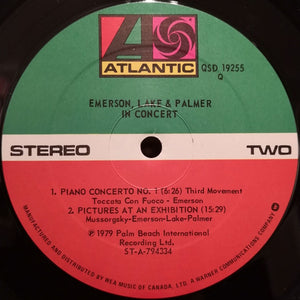 Emerson, Lake & Palmer - In Concert - 1979