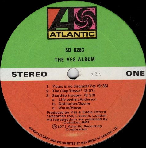 Yes - The Yes Album