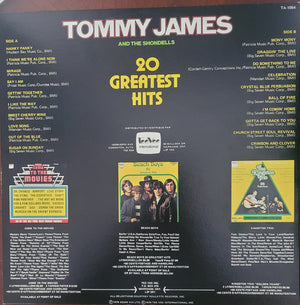 Tommy James & The Shondells - 20 Greatest Hits - 1976
