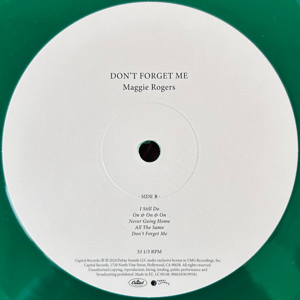 Maggie Rogers - Don't Forget Me Vinyl Record