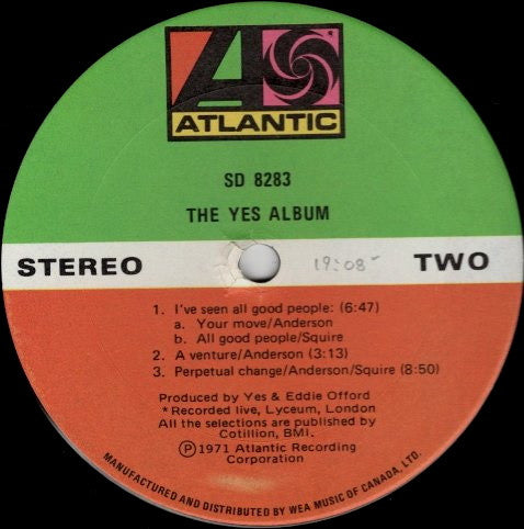 Yes - The Yes Album