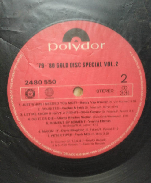 Various - 79-80 Gold Disc Special Vol 2