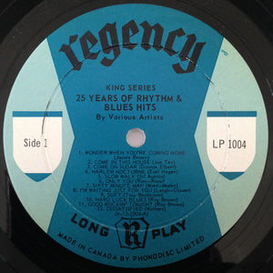 Various - 25 Years Of Rhythm & Blues Hits Vinyl Record