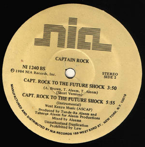 Captain Rock - Capt. Rock To The Future Shock