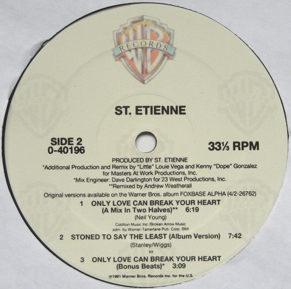Saint Etienne - Only Love Can Break Your Heart