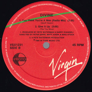 Divine - You Think You're A Man - 1984