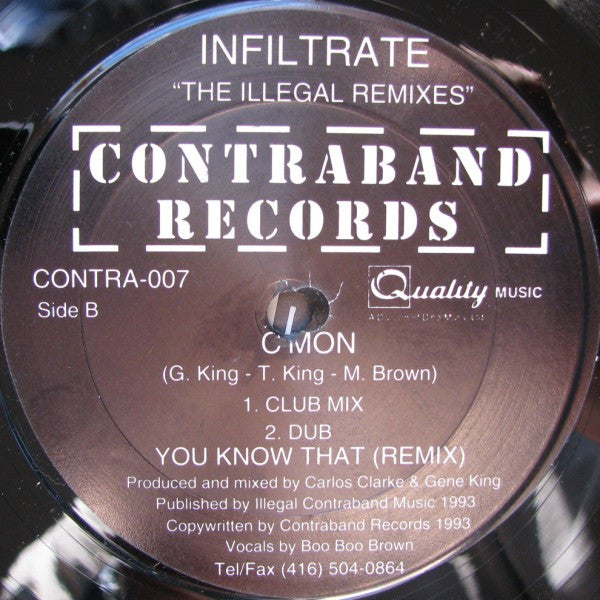 Infiltrate - The Illegal Remixes