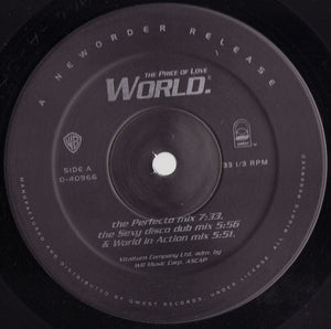 New Order - World (The Price Of Love) - 1993