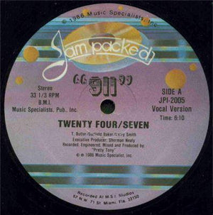 911 - Twenty Four/Seven / It Must Be Nice 1986 - Quarantunes