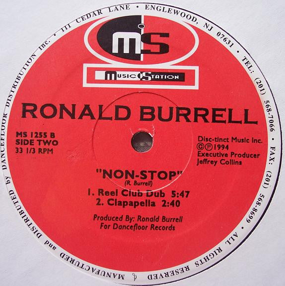 Ronald Burrell - Non-Stop
