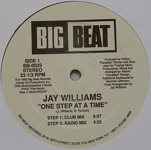 Jay Williams - One Step At A Time - 1990