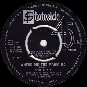 Gene Pitney - Something's Gotten Hold Of My Heart