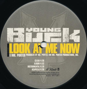 Young Buck - Look At Me Now / Bonafide Hustler - 2004 - Quarantunes