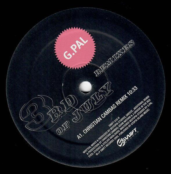 G.Pal El Greco - 3rd Of July / A Prayer Beneath (Remixes) 2005 - Quarantunes