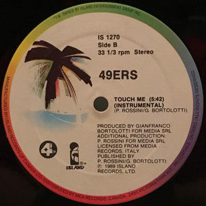49ers - Touch Me 1989 - Quarantunes