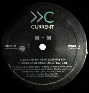 M + M - Song In My Head (12") 1986 - Quarantunes