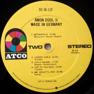 Amon Düül II - Made In Germany - 1975 - Quarantunes
