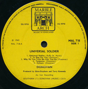 Donovan - Universal Soldier