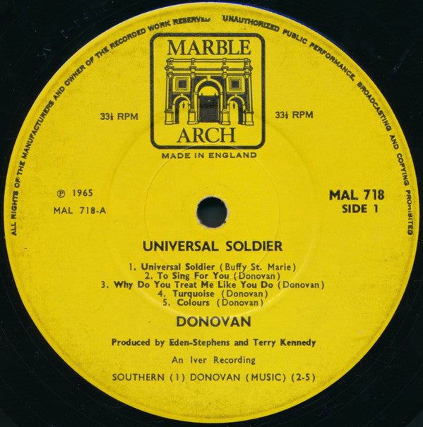 Donovan - Universal Soldier