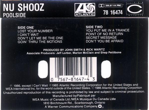 Nu Shooz - Poolside - Quarantunes