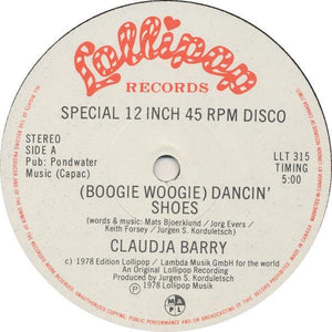 Claudja Barry - (Boogie Woogie) Dancin' Shoes / I Wanna Be Loved By You 1978 - Quarantunes